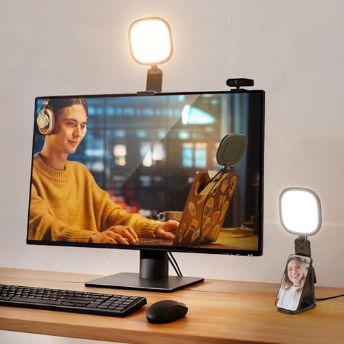 NEEWER BASICS 5" Monitor Light, Zoom Lighting for Video Conference, NL10