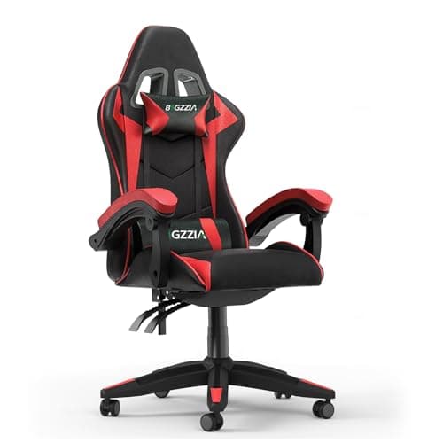 Racingreat Ergonomic Gaming Chair for Adults(Basics, Red)