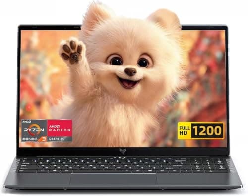 Tivique 15.6 Inch Laptop with AMD Ryzen 4300U (Processor up to 3.70GHz)