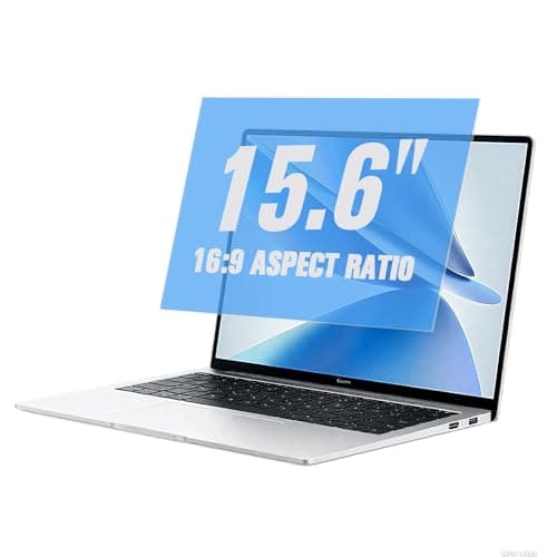 Xueniu Anti Blue Light Laptop Screen Protector 15.6-Inch for 16:9 Computer Monitor Laptop Tablets Anti Reversible Screen Cover with Blue Light Glare UV Filter to Protect Your Eyes Strain 2 Pack