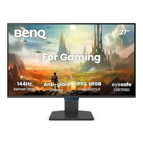 BenQ GW2790CE 27" 1080p FHD 144Hz IPS Eye-Care Home Office Monitor, USB-C, 1080x1920, Visual Optimizer, Flicker-free, Low Blue Light, Ultra Slim Bezel, TUV-Certified, Eye-CareU