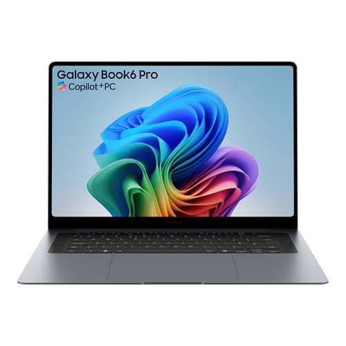 Samsung Galaxy Book6 Pro 16" AI Laptop, Intel Core Ultra X7 Processor, 16GB RAM, 1TB SSD, Dynamic AMOLED 2X Touchscreen Display, All-Day Battery, Galaxy AI Copilot+ PC, Grey
