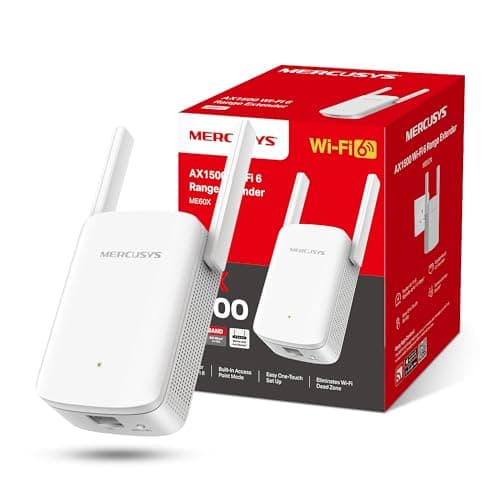 Mercusys ME60X AX1500 WiFi 6 WiFi Extender Booster WiFi Booster