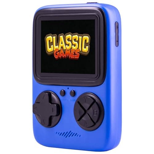 Kids Handheld Games Console Built-in 289 Classic Video Games, Portable Retro Game Console with 2.8" Color Screen, Rechargeable Battery, Mini Arcade Electronic Game Console for Boy Girl