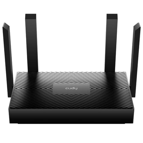 Cudy AX1500 Gigabit Mesh Wi-Fi 6 Router, 4x GbE, OFDMA, VPN, WR1500