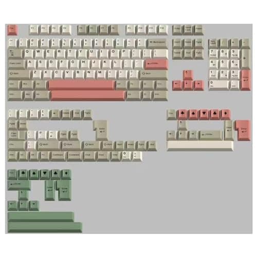 Fogruaden PBT Keycaps Set, Cherry Profile Custom Keycap for Mechanical Keyboard Keycaps(9009)