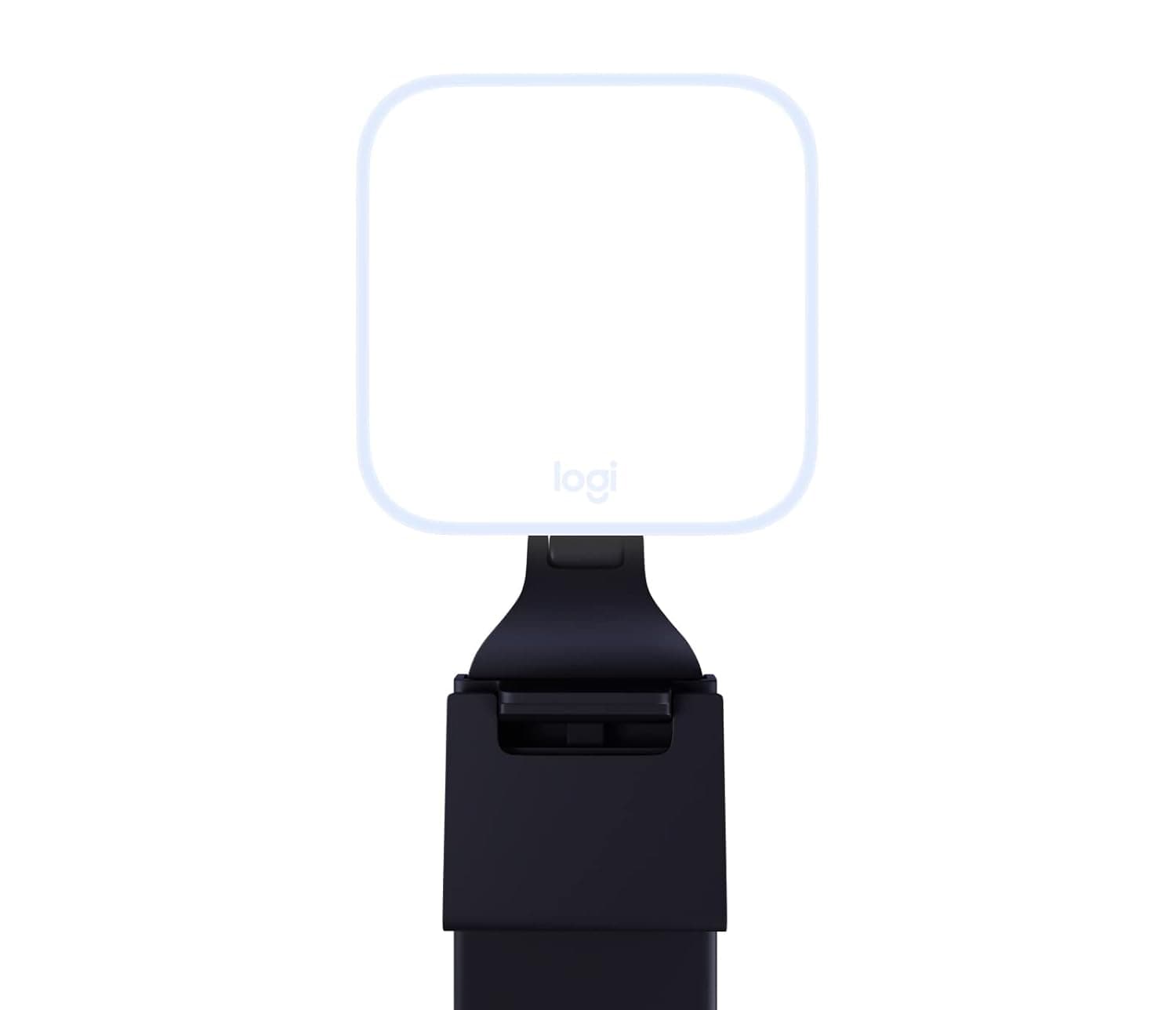 Logitech Litra Glow Premium LED Streaming Light with TrueSoft | Computer lighting for video conferencing, Zoom, with adjustable mount, app control for PC / Mac - Graphite