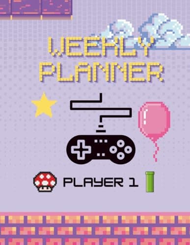 8-Bit Life Admin: A Retro Pixel Art Daily Planner: Undated Weekly Organizer with Quest Logs, Habit Trackers, and Pixelated To-Do Lists for Gamers and Creatives.