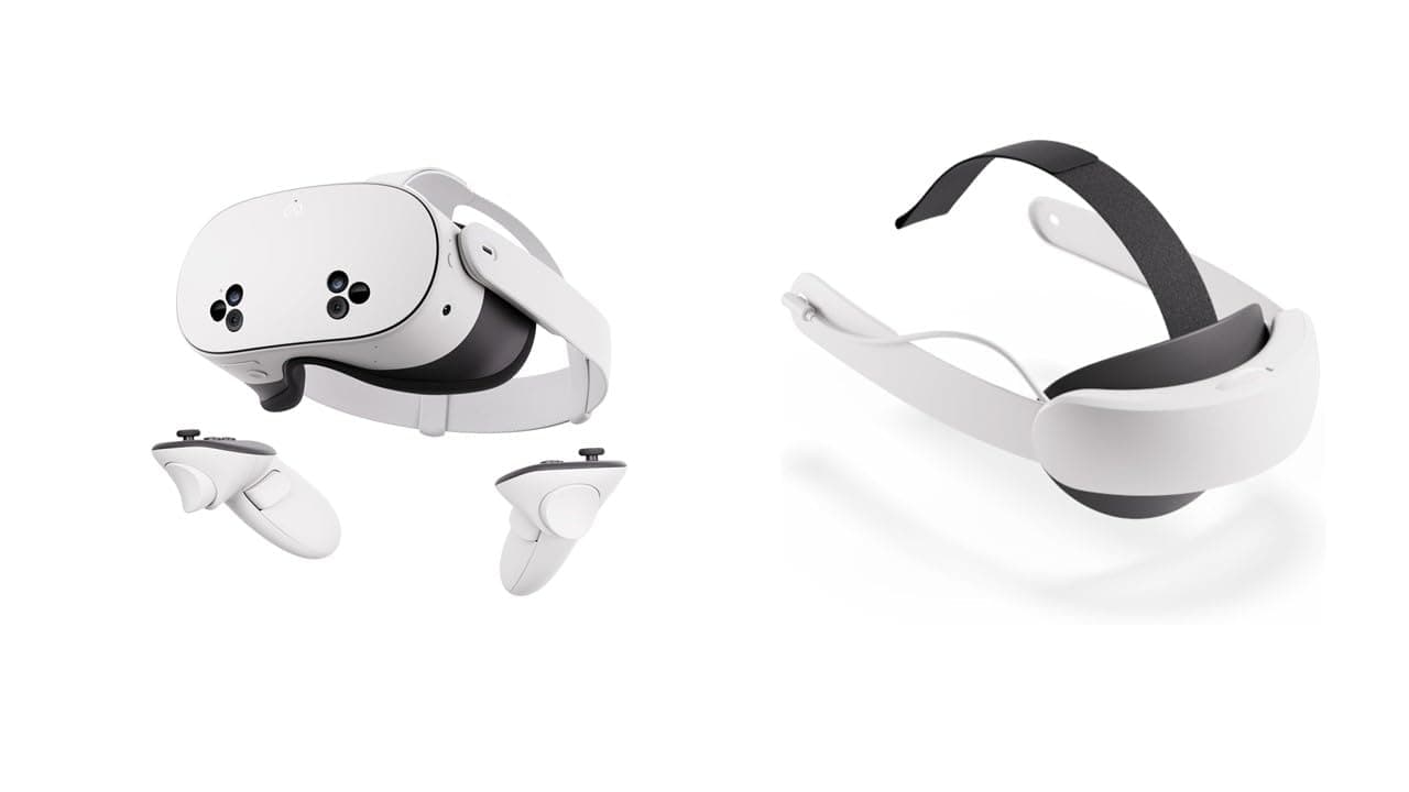 Meta Quest 3S 128 GB Headset + Elite Strap & Battery