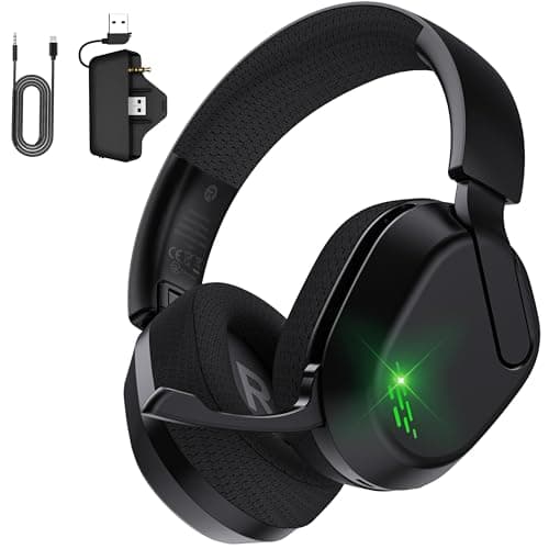 Gvyugke Gaming Headset Wireless for Xbox Series X|S, Xbox One, PS5, PC, Mac