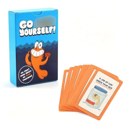 Go Fish Card Game Adult Version 48 Cards, Funny Party Go Fish Game for