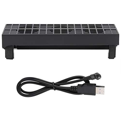 USB Cooling Fan Intelligent Temperature Control Heat Exhauster for Slim