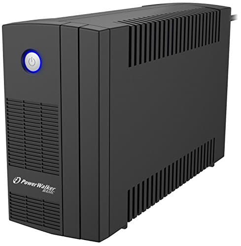 PowerWalker UPS VI Series 650VA/360W Compact Battery backup solution with 2 x UK Outlets, built-in AVR, HID Supported, Cold (DC) Start Function (Non LCD Screen)