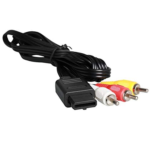 ENDARK N64 AV Cable Composite Video RCA Cord for Nintendo 64/SNES/GameCube