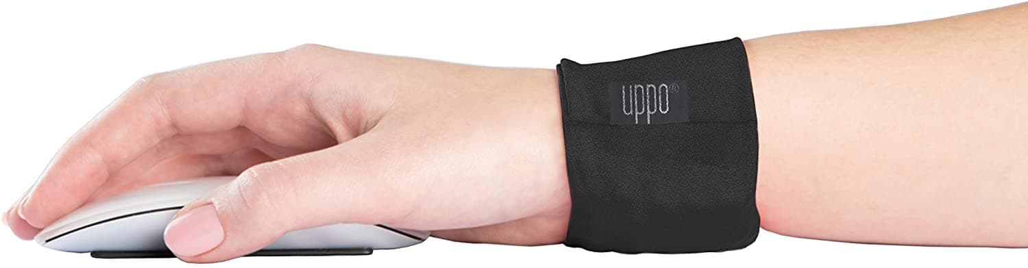 Wrist Rest for Computer and Laptop Users. Ergonomic Wrist Rest for Keyboard and Mouse. Wrist Wraps Support Wrists And Help Avoiding Carpal Tunnel and Repetitive Strain (Small)
