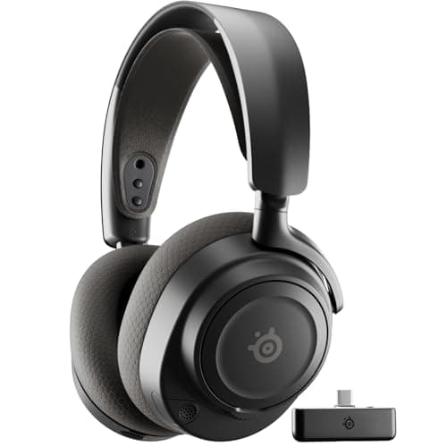 SteelSeries Arctis Nova 7X Wireless Gen 2 - Xbox Headset - Gaming Headset - Mobile App Control - 50+ HR with Fast Charge - Compatible with Xbox PC, Switch & More - Mixable 2.4GHz/Bluetooth - Black