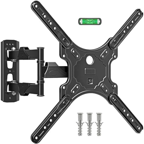 MOUNTUP Full Motion TV Wall Bracket for Most 26-60 Inch TV, Hold Up to 35KG