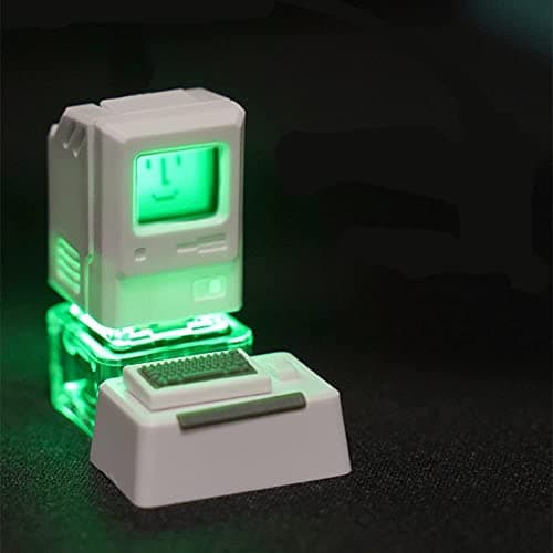 nkomax One enjoy Custom keys for Esc/Tab key, magnetic and translucent design, suitable for most keyboards, especially 60% mechanical gaming keyboard (KEYCAP)