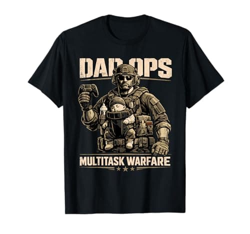 Gaming Fathers Day Dad to Be New Father Gifts for Gamer Dad T-Shirt