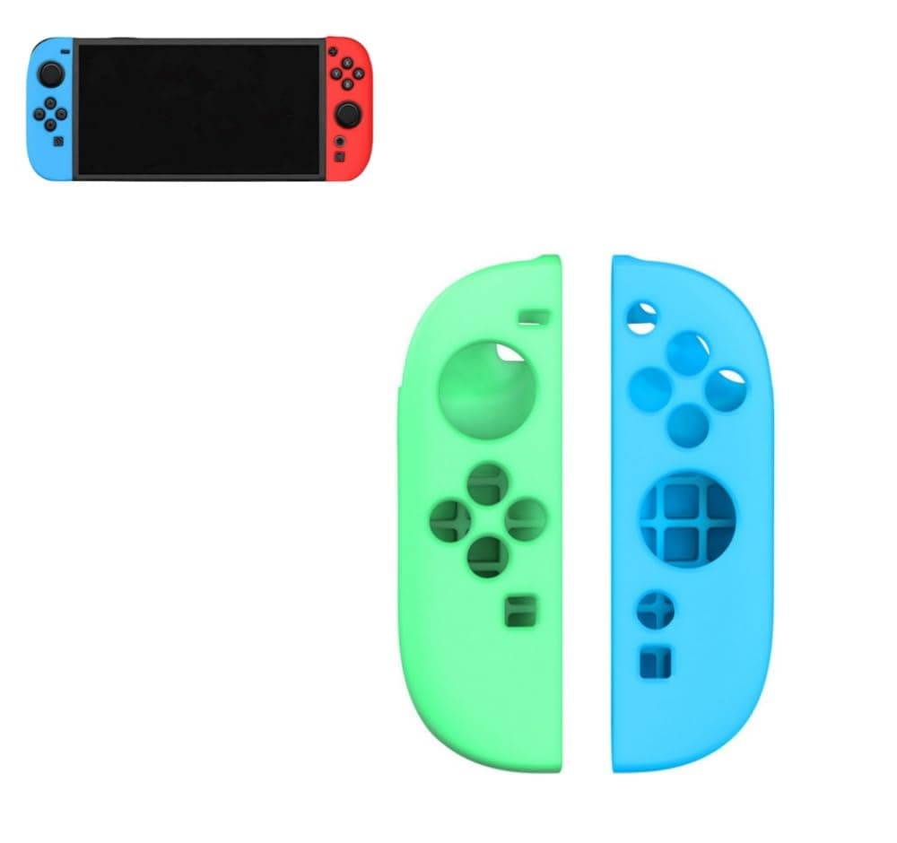 Grip Case for Nintendo Switch 2 Controller Non-Slip 2-in-1 Anti-Slip Soft Silicone Skin-Friendly Split Cover Protective Case 1:1 Precision Molding