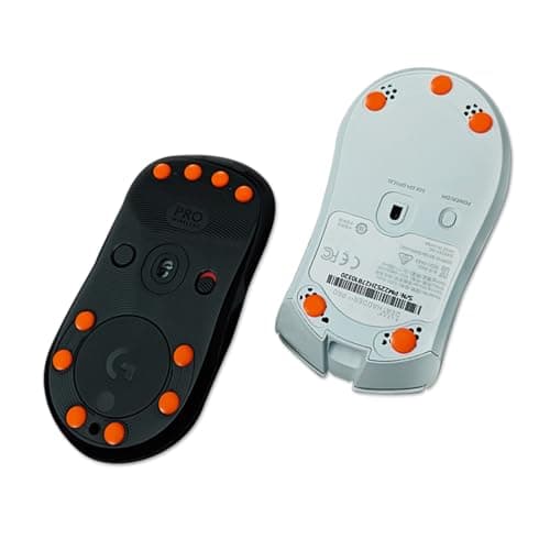 X-Raypad Titanium U9 Universal Dot Gaming Mouse Skates - Premium Quality, Durable & Quiet, Smooth Glide, Universal Compatibility for Gaming Setups (U9 Air Big Dots 8mm)