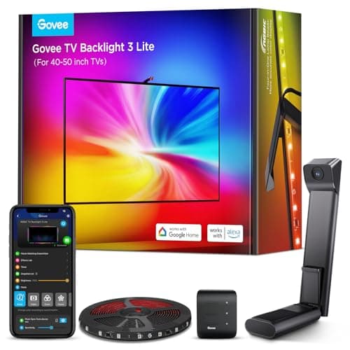 Govee TV Backlight 3 Lite 2.4m for 40-50 Inch TVs