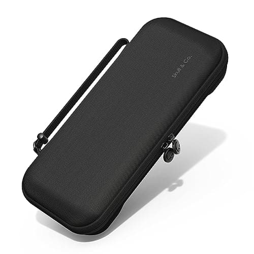 SAVAGE RAVEN Skull & Co. Every Day Slim Carrying Case for Steam Deck and Steam Deck OLED: Protective Travel Case Portable Hard Shell Case for GripCase SD - Black
