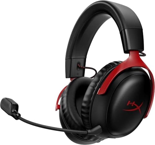 HyperX Cloud III Wireless GAM HEADSET, Black-Red