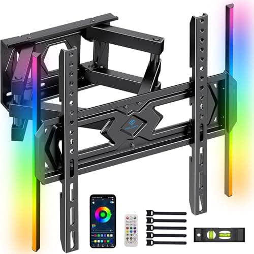 PERLESMITH LED TV Wall Bracket for 25-70 Inch TVs up to 45 kg