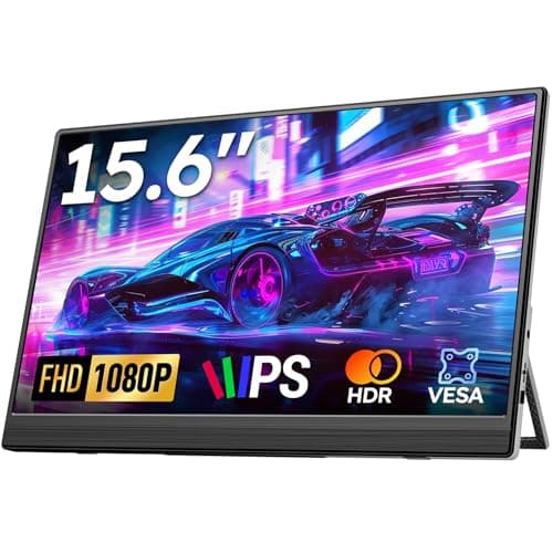 Dopesplay Portable Monitor, 15.6" FHD 1080P Second Screen for Laptop