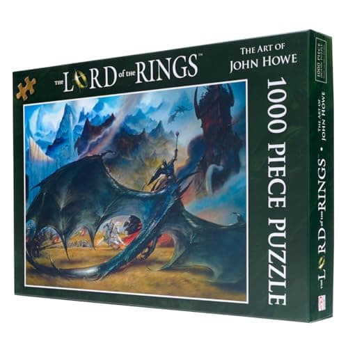 Thames & Kosmos The Lord of the Rings: Theoden’s Bane Jigsaw Puzzle, 1000 Piece Puzzle for Adults and Kids, Stunning Art and Visuals, Age 7+
