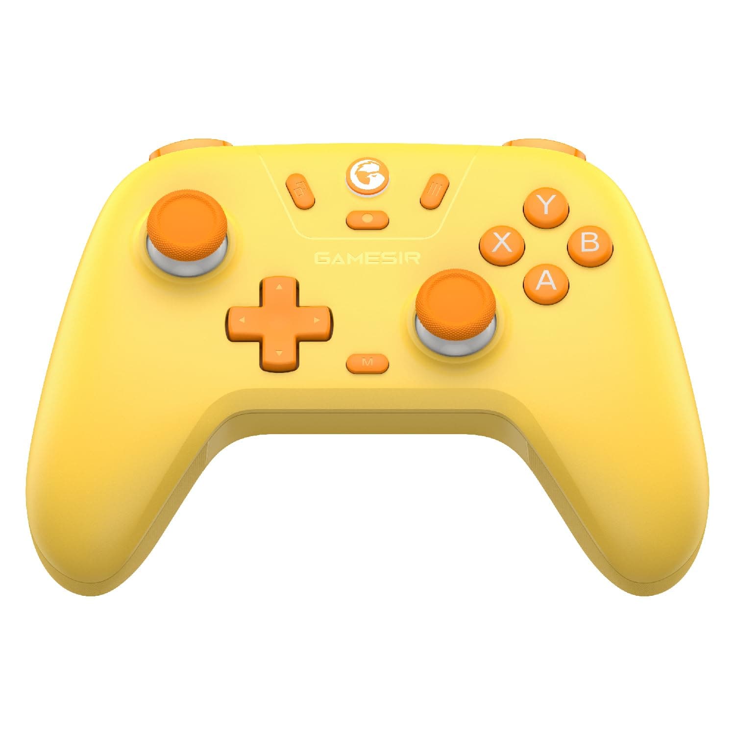 GameSir Nova Lite Wireless Controller – 2.4G & Bluetooth Gamepad for Windows PC, iPhone, Android, Switch & Steam Deck – Hall Effect Triggers, Turbo Function, Rumble Vibration (Yellow)