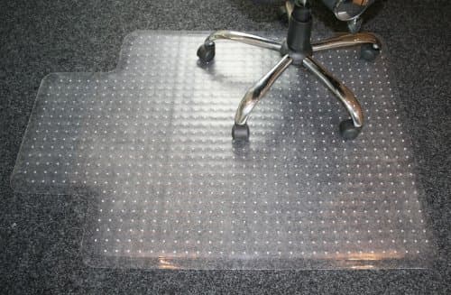 Carpet Protector Home Office Chair Spike Mat Non Slip Clear Frosted PVC 910X1220