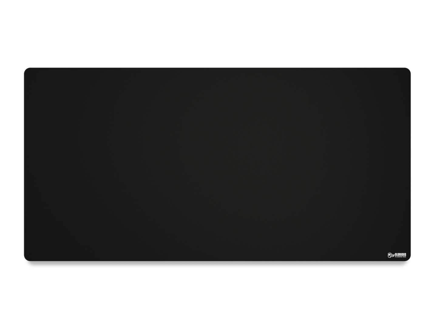 GLORIOUS Cloth Gaming Mousepad 3XL Extended (Black) | Smooth Surface For Speed And Control, Anti Slip Base, Machine Washable Antifraying Stitched Edges, 1220x610x3mm