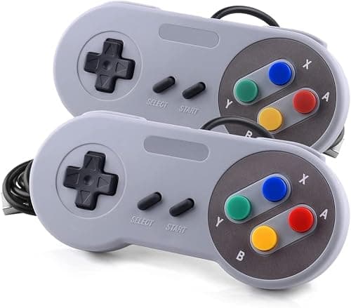 DVOZVO 2PCS/Lot USB Controller Game Pad Joypad Joystick for PC Raspberry Pi 3 Model B Retropie