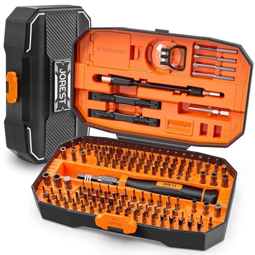 JOREST 152 in 1 Small Precision Screwdriver Set with Torx Phillips Twring