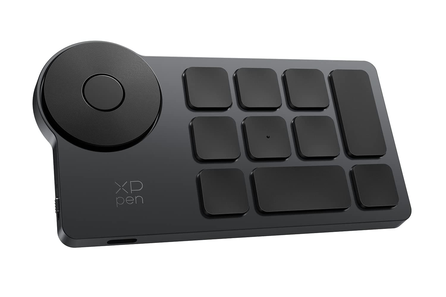 XP-Pen XPPen ACK05 Shortcut Remote, Wireless Quick Keyboard with Physical Dial and 40 Express Keys for Drawing, 2D/3D Design, Video/Audio Editing, Supports Windows 7, macOS 10.10 or later