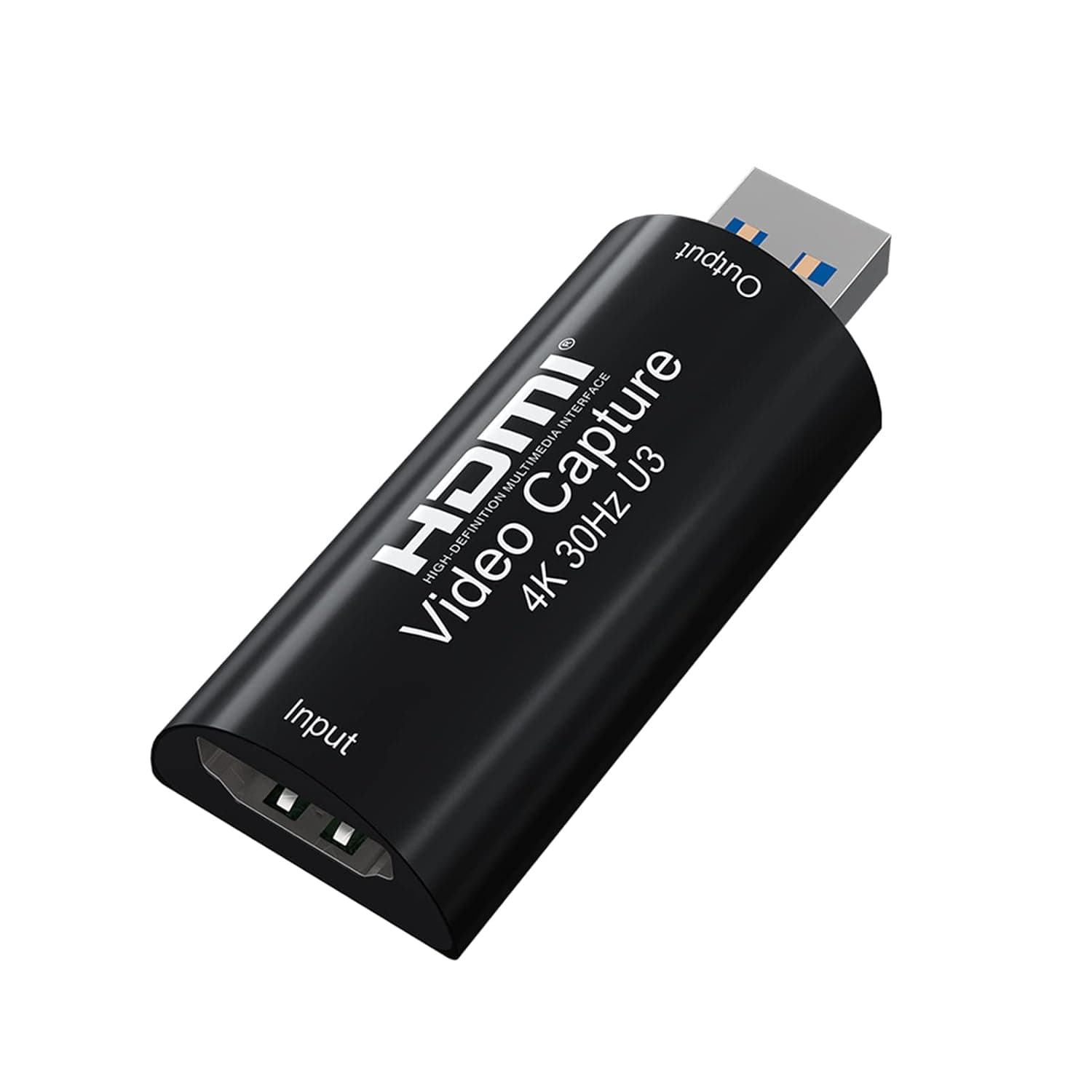BIFALE 4K HDMI Video Capture Card, (Full 1080P 60FPS Output) USB 3.0 Game Capture Card for Gaming, Recording or Live Streaming Broadcasting and More