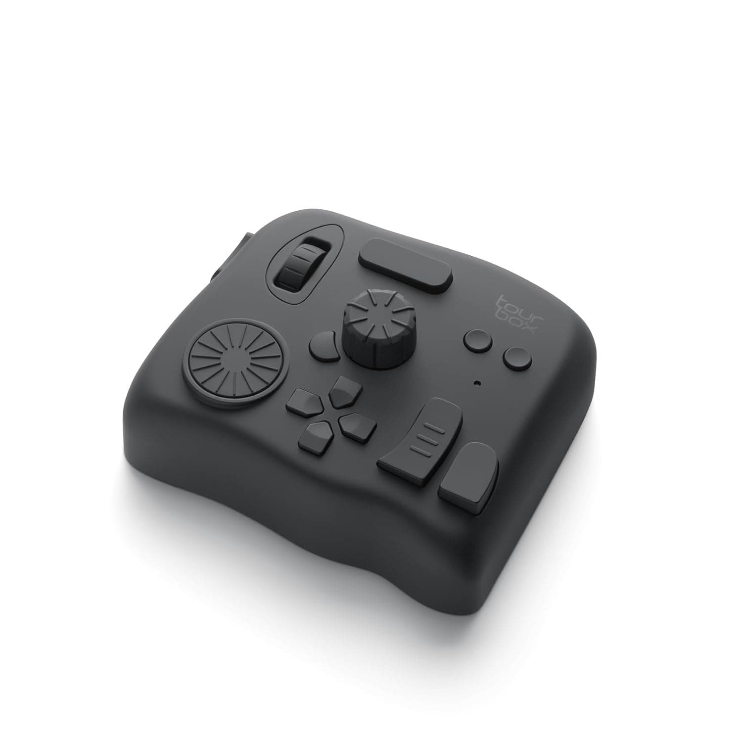 TOUR BOX Elite, Advanced Graphics Tablets Console, the Bluetooth Digital Controller. (Black (No Storage Bag))