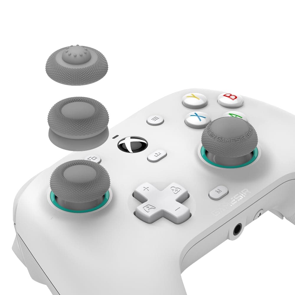 GameSir Precision Thumb Grip Pack | Universal Edition for PS4, PS5, Xbox, Switch & GameSir Controllers | 8 Pack | Lapis/Onyx/Ruby/Grey