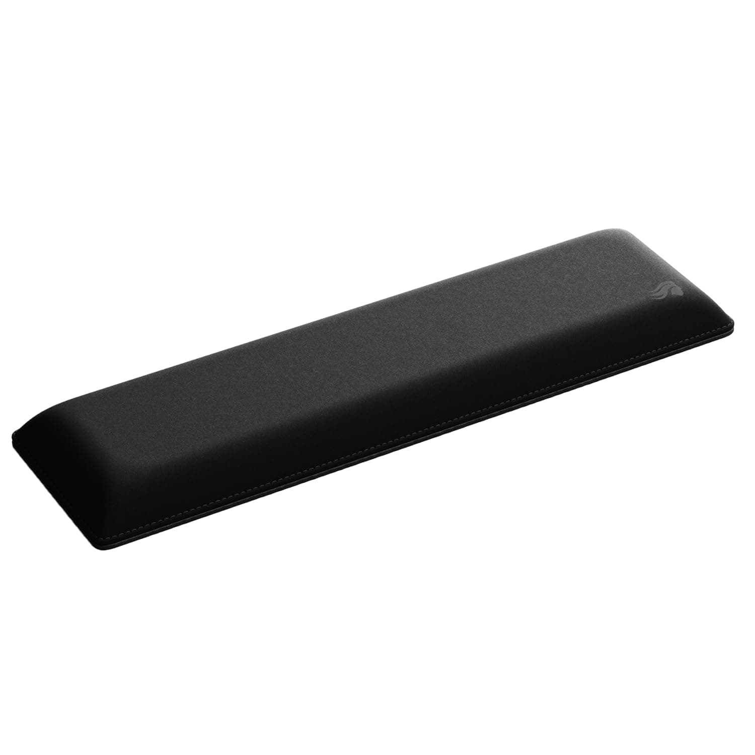GLORIOUS Padded Keyboard Wrist Rest TKL 25mm Thick (Black) | 356x102x25mm Dual Lock Anti Fraying Stitched Frame, Medium Firmness Foam Interior, Ergonomic Non Slip Grip Base