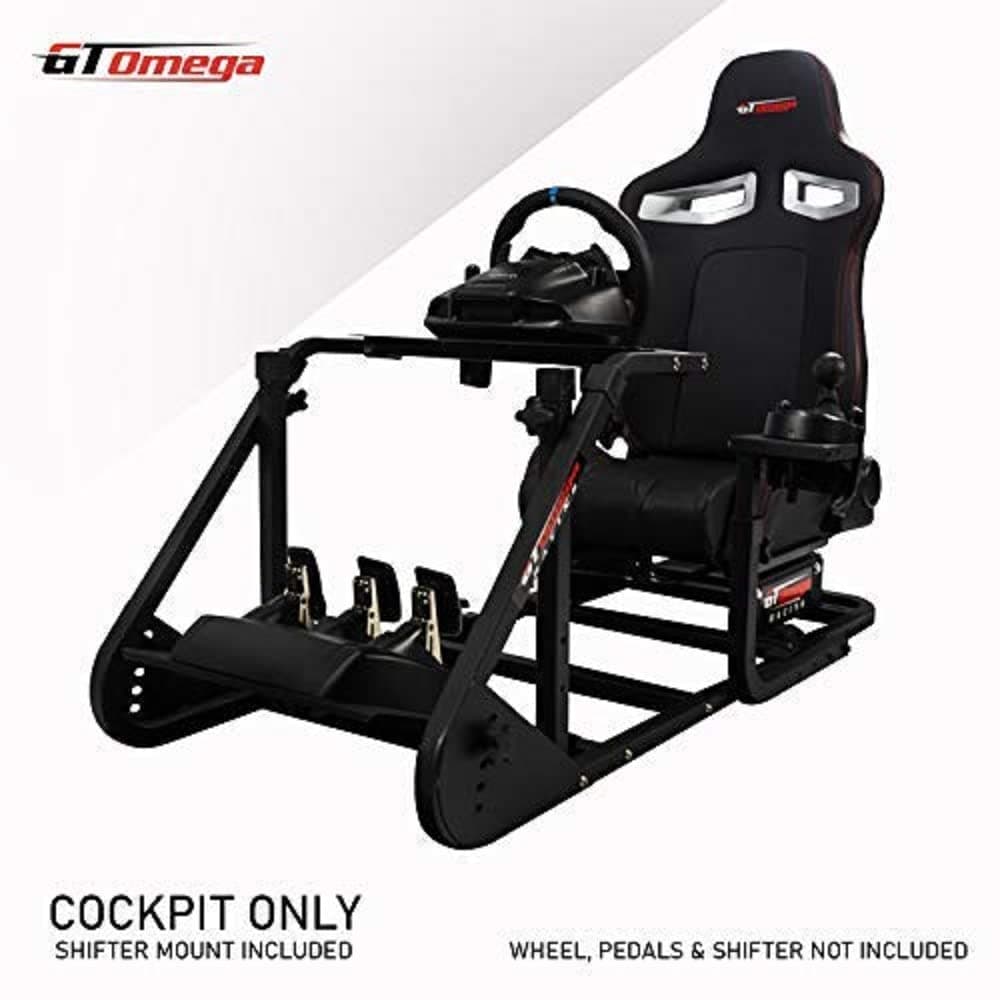 GT OMEGA ART Racing Simulator Cockpit RS9 Gaming Console Seat