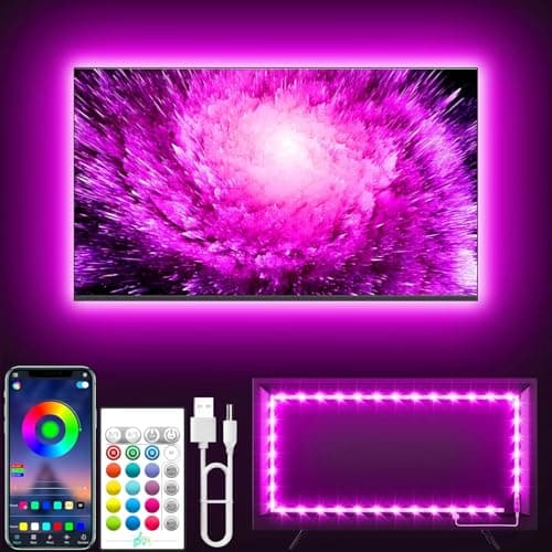 TV LED Lights, 5M LED Light Strip for 45-75 Inch TV Behind Ambient Lighting