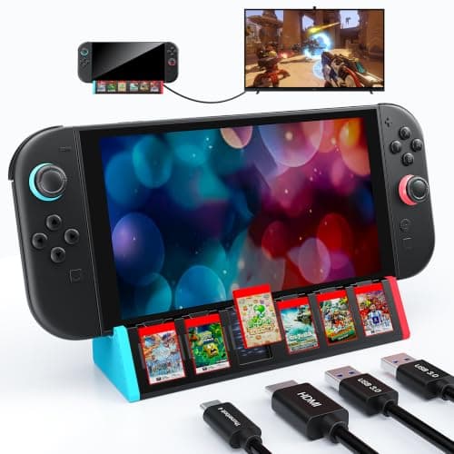 Switch 2 Dock Station for Nintendo Switch 2 Dock with 4K HDMI&Card Storage