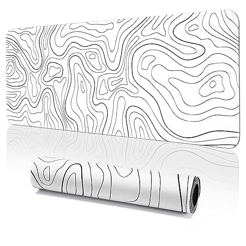 EFISH Gaming Mouse Pad 800x300mm Large Gaming Mouse Mat with Stitched Edges,XL Mouse Pad with Non-Slip Base,Extended Large Size Mouse Pads,Keyboard Pad with Water Resist Surface,Office/Gaming.Y5