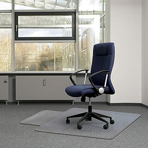 Kuyal Clear Chair mat for Hard Floors 90x120cm (3'x4') Transparent Floor Mats Wood/Tile Protection Mat for Office & Home | Transparent Floor Mats Wood/Tile Protection Mat for Office & Home (36" X 48" Rectangle)