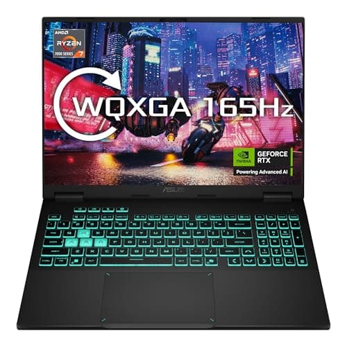ASUS TUF A16 FA608UMI 16.0" WUXGA 165Hz Gaming Laptop (AMD Ryzen 7 260, NVIDIA GeForce RTX 5060 Laptop GPU, 16GB RAM, 1TB PCIe SSD, 3 Month Xbox Game Pass, Windows 11)