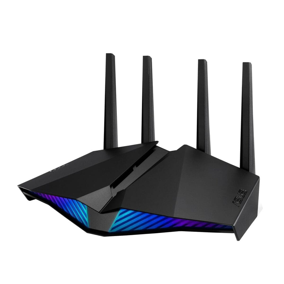 ASUS RT-AX82U (AX5400) Dual Band WiFi 6 Extendable Gaming Router, Gaming Port, Mobile Game Mode, Aura RGB, PS5 Compatible, Subscription-free Network Security, Instant Guard, VPN, AiMesh Compatible