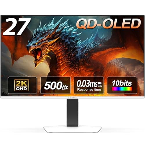 INNOCN GA27M1Q QD-OLED 27" 1440p 500Hz Gaming Monitor G-SYNC Compatible GA27M1Q