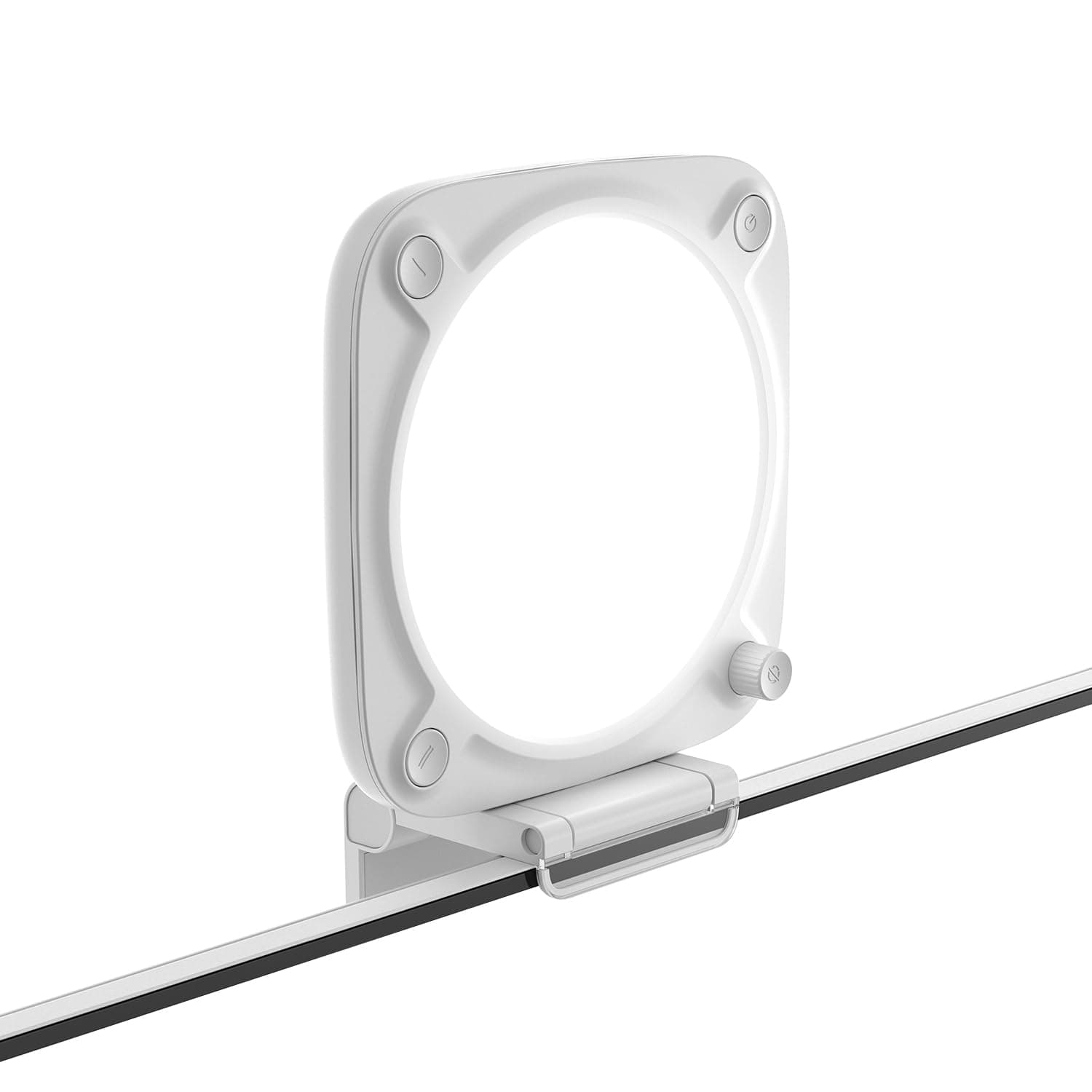 Elgato Key Light Neo with Monitor Mount, Studio Light | Adjusts for all skin tones, Up to 1000 lumens with USB power, Edge-lit, glare-free design, Effortless mount, Zero plastic
